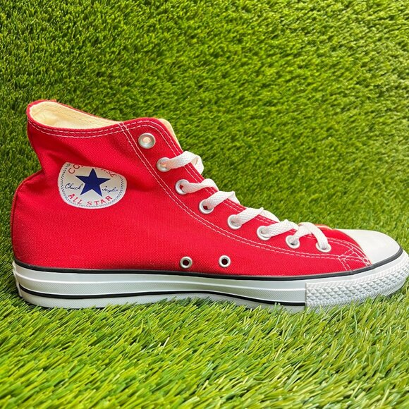 Converse Chuck Taylor All Star Hi Mens Size 10 Red White Athletic Shoes Sneakers - Picture 4 of 10